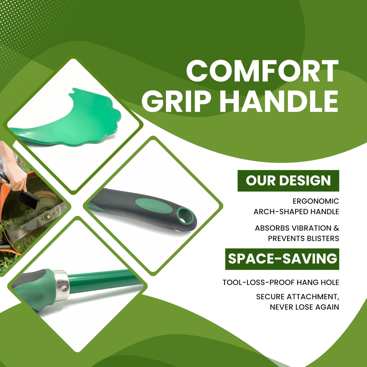 Loyipu durable alloy construction handles frequent outdoor use