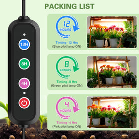 LPMZMBL daisy-chain connection enables scalable setups for larger grow spaces.