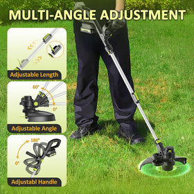 LPSUK telescopic shaft adjusts 38 to 49 inches for better reach