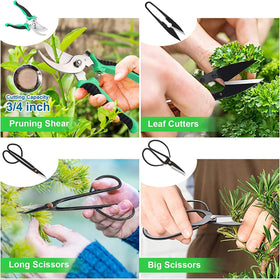 LQTTEK bonsai big scissors ideal for thicker branches and fast trimming.