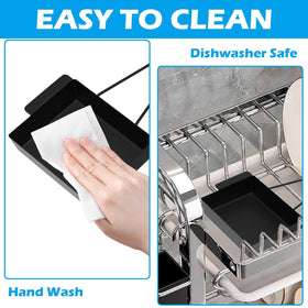 LS'BABQ corrosion-resistant coating protects metal tray against weather and wear.