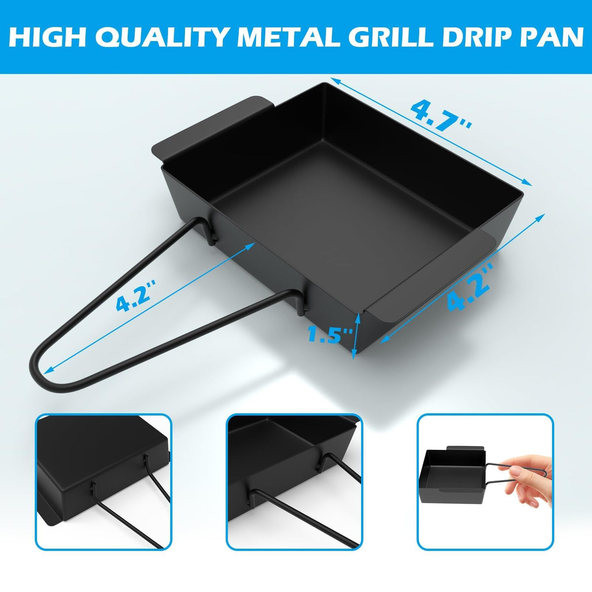 LS'BABQ 15-pack foil liners simplify cleanup after grilling.