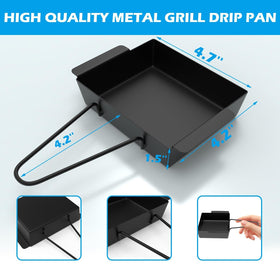 LS'BABQ 15-pack foil liners simplify cleanup after grilling.