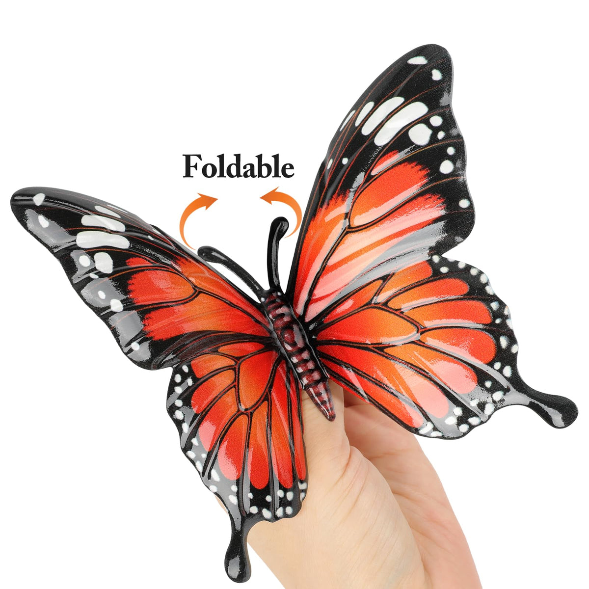 LSFFM 6.7-inch butterfly wall art provides a compact focal point for patios.