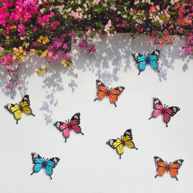 LSFFM colorful butterfly designs brighten both indoor and outdoor areas.