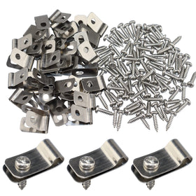 LSGCQ wire fence clips secure welded wire to posts for sturdy fencing