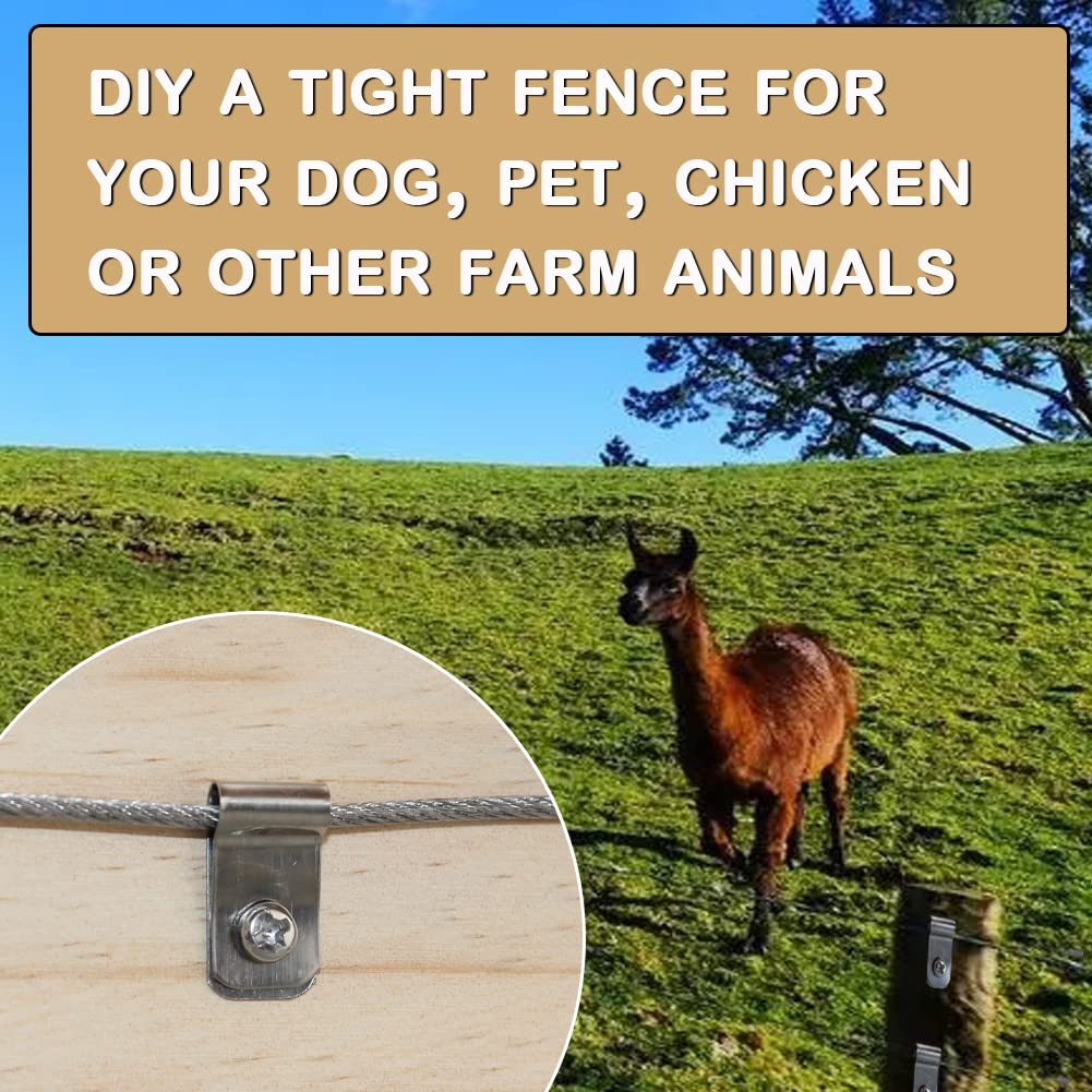 Clips compatible with wood, metal, and vinyl railings for versatility