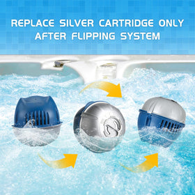 LSKHEGWLU mineral cartridge for hot tubs helps balance minerals for comfort.