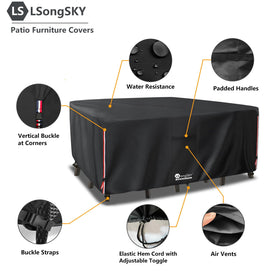 LSongSKY attachment straps secure over legs for windy days
