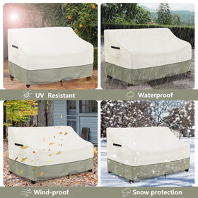 LSongSKY waterproof sofa cover keeps cushions dry in rain