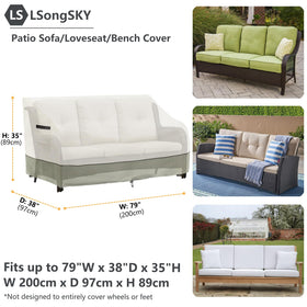 LSongSKY drawstring closure keeps cover secure on windy days