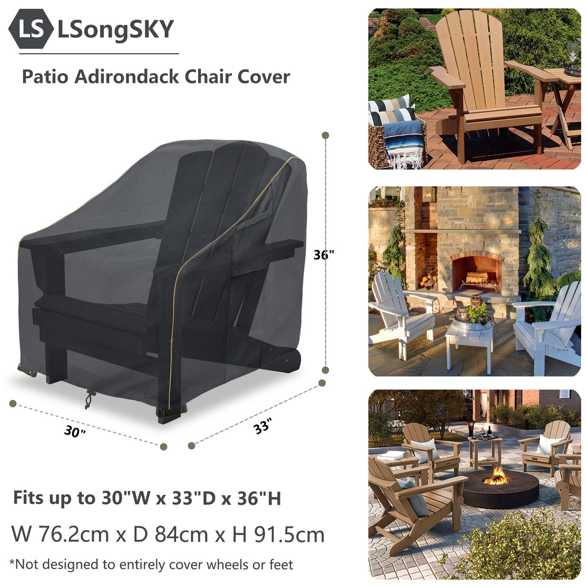 LSongSKY drawstring-hem bottom-secure demonstrates snug fit on windy days.