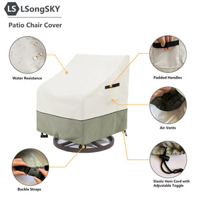 LSongSKY drawstring-hem close-up ensures a snug fit on windy days.
