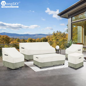 LSongSKY storage bag included for tidy off-season storage