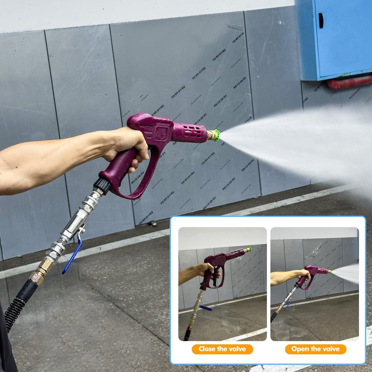 LSORPWK 304 stainless steel valve resists corrosion for outdoor use