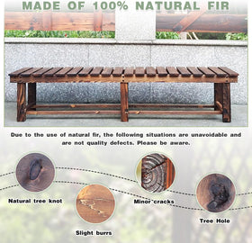 LSPYYDS weatherproof bench in sun and shade illustrates outdoor all-season use.