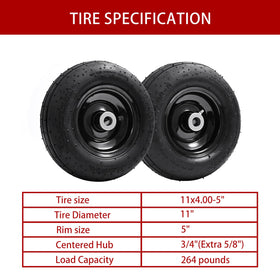 LTNICER centered hub with 3/4-inch bushing enables easy installation