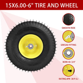 LTNICER replacement tire pack offers convenient 2-pack front replacements.