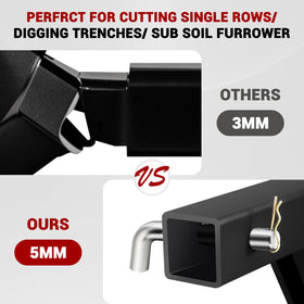 LTSEAME all-weather powder-coated ripper resists rust and rain.