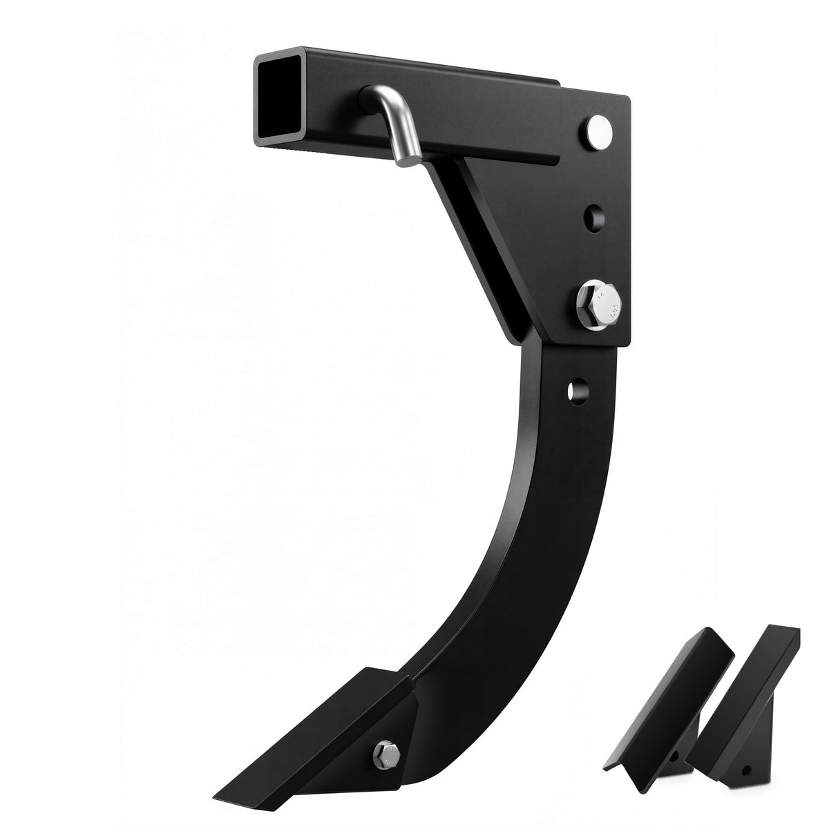 LTSEAME hitch-mounted trencher with 16-inch shank for ATV/UTV trenching.