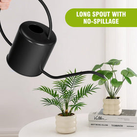 LTSUMI bonus silicone nozzle included for gentler watering options
