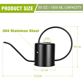 LTSUMI ergonomic handle for comfortable use during watering