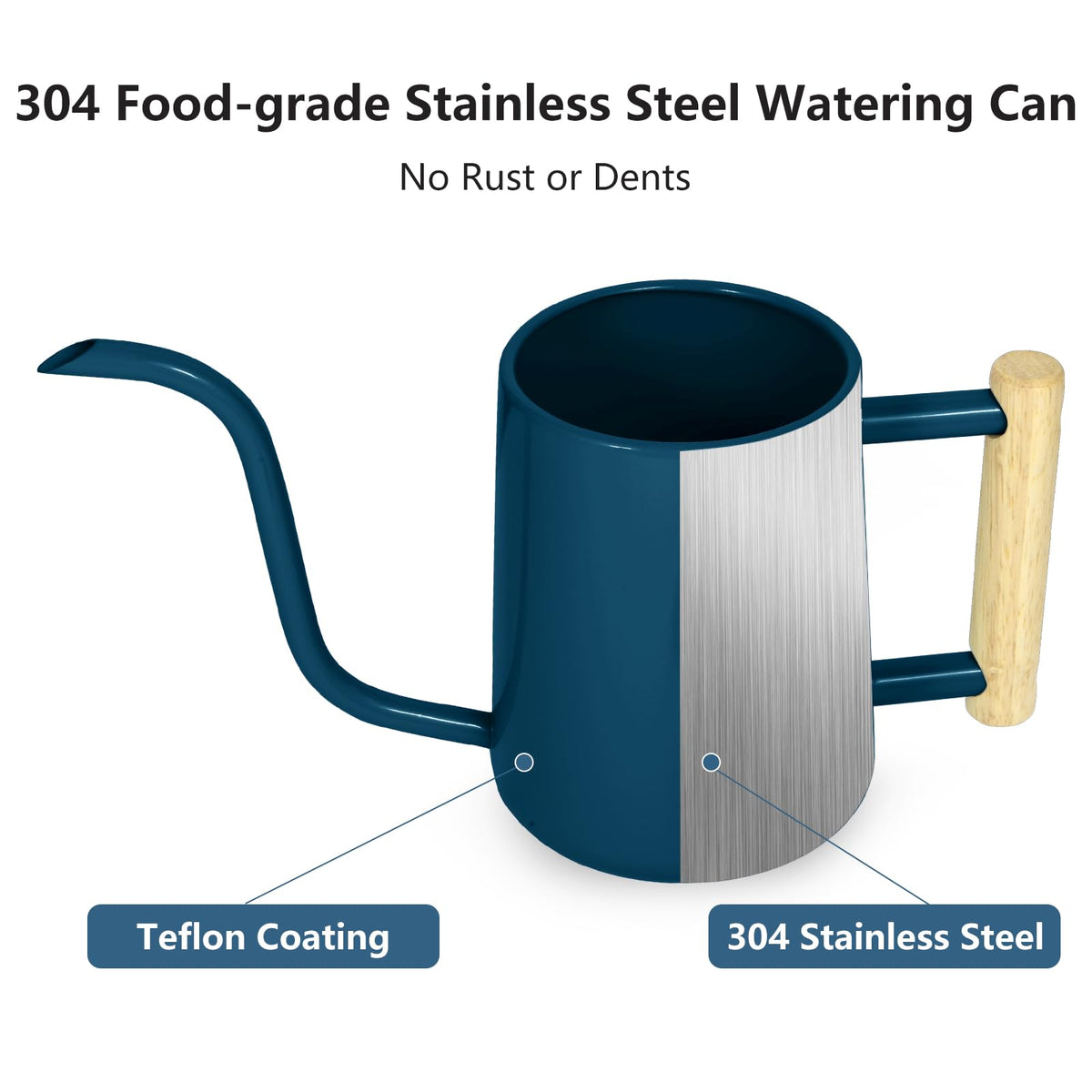 LTSUMI Long-spout design helps reach tight spots without spills
