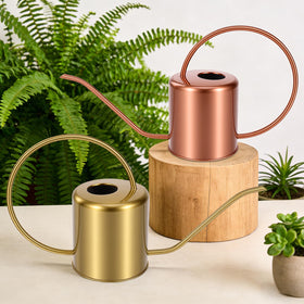 LTSUMI stainless steel watering can highlights durability and rust resistance