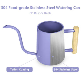 LTSUMI 1000 ml capacity watering can ideal for regular plant care.