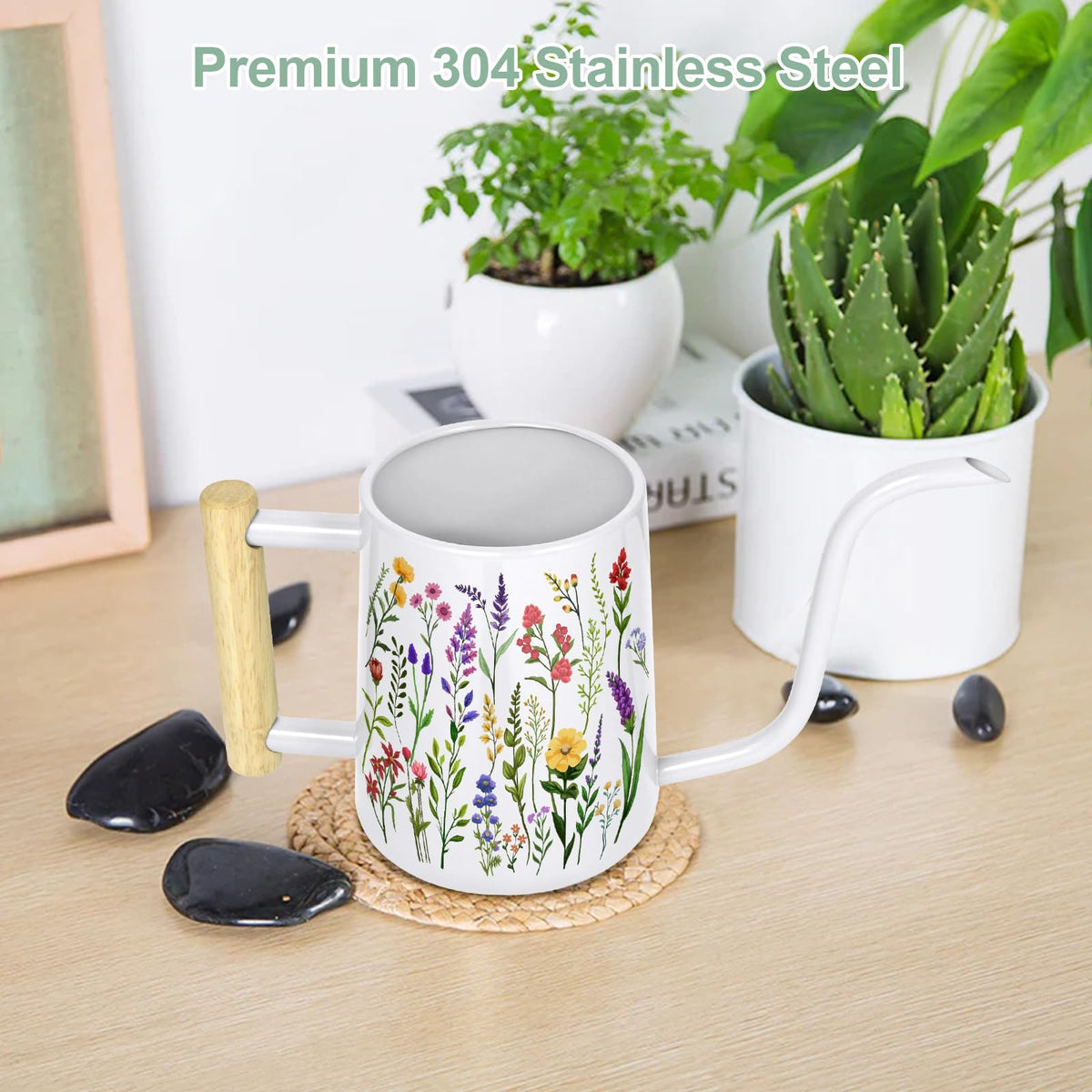 LTSUMI long-spout design reaches tight spots without spills.