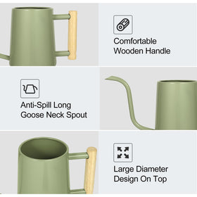 LTSUMI 1000 ml capacity ideal for small pots and bonsai.