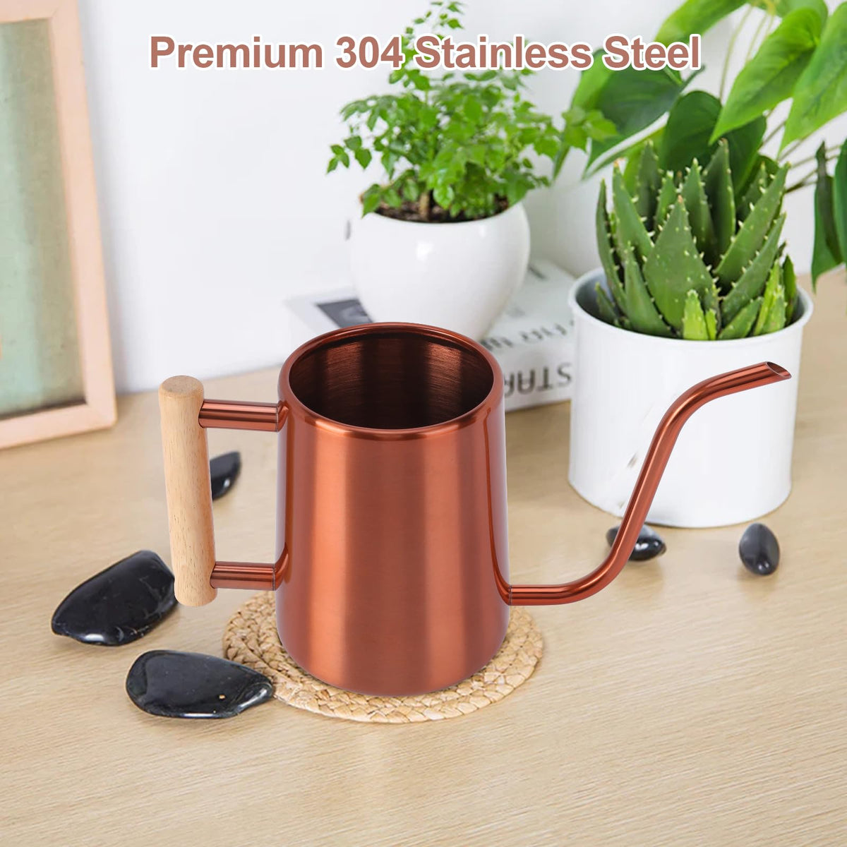 LTSUMI elegant watering can doubles as décor in modern spaces