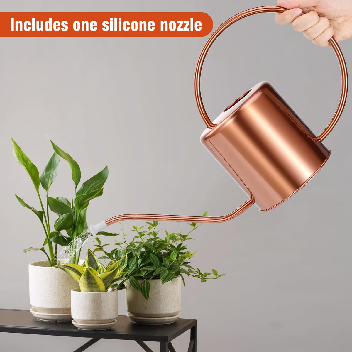 LTSUMI ergonomic handle enables comfortable, spill-free refilling