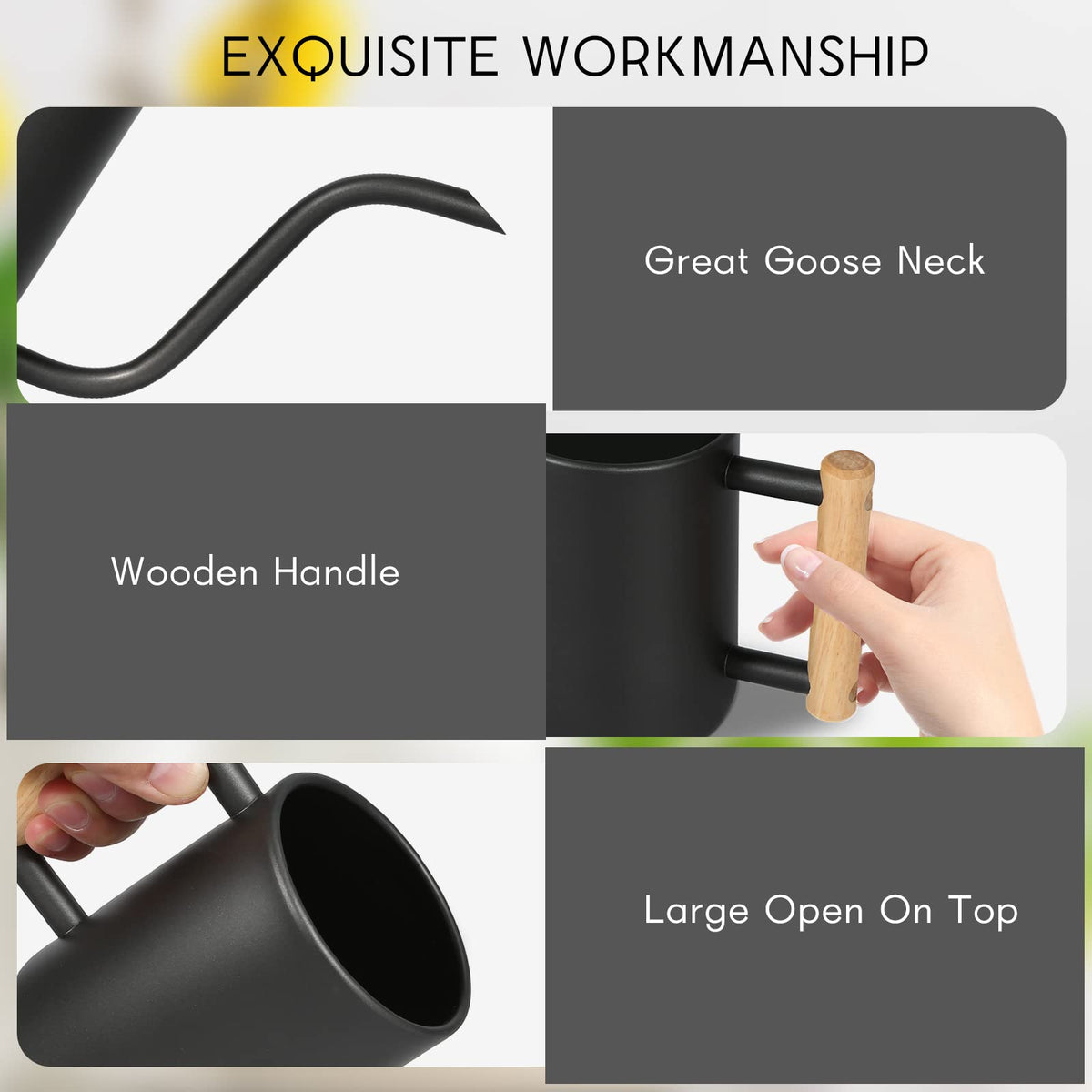 LTSUMI watering can designed for indoor and outdoor use
