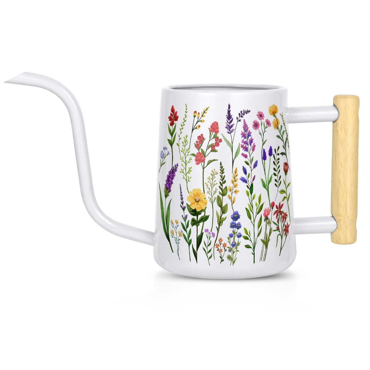 LTSUMI watering can with long spout for precise indoor plant watering.