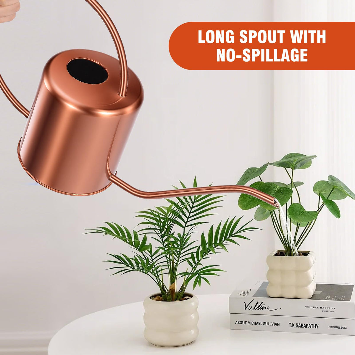 LTSUMI multi-color design matches home decor while watering