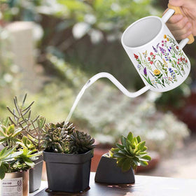 LTSUMI wooden handle provides a comfortable grip during refills.