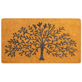 LUA VIKA coir doormat with dirt-removing fibers for a cleaner entrance.