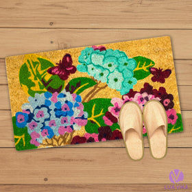 Lua Vika doormat easy-cleaning surface supports quick upkeep after visits