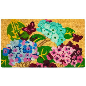 Lua Vika welcome mat indoor entryway highlights natural fibers for a warm first impression