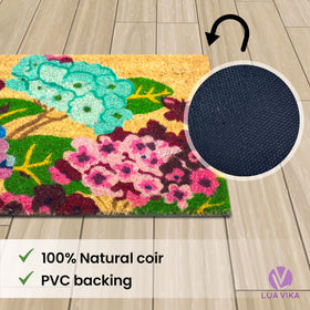 Lua Vika coir fiber texture close-up highlights rugged long-lasting material