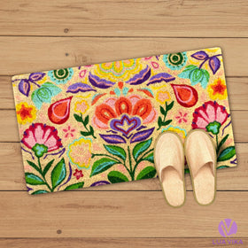 Lua Vika heavy-duty coir mat suits busy households.