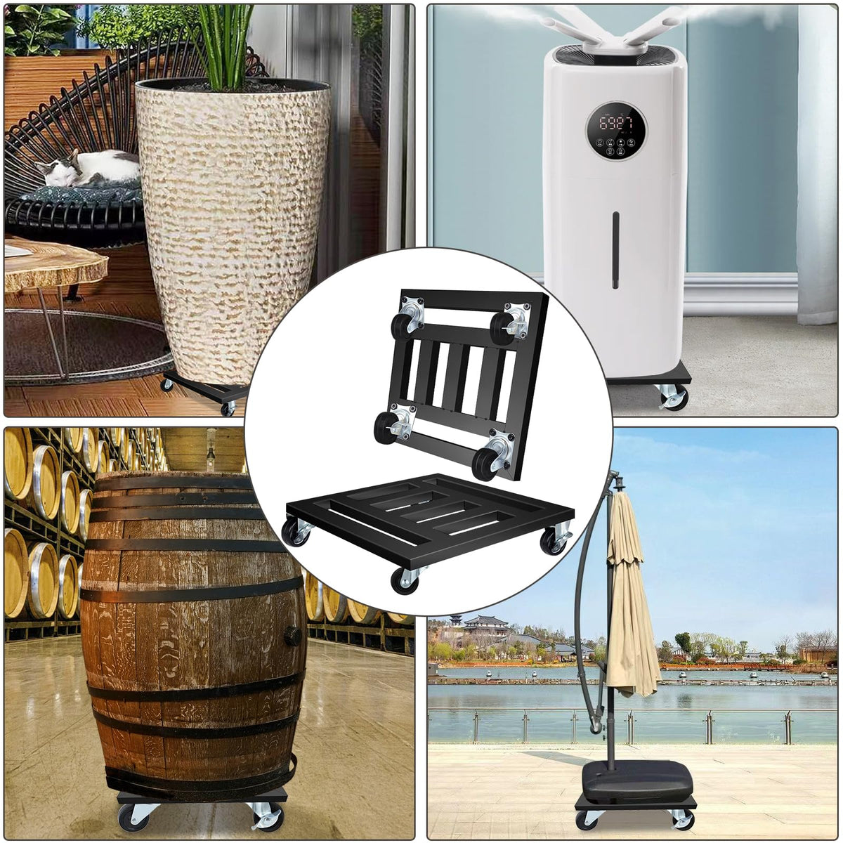 LUBORN versatile indoor and outdoor use for moving heavy items.