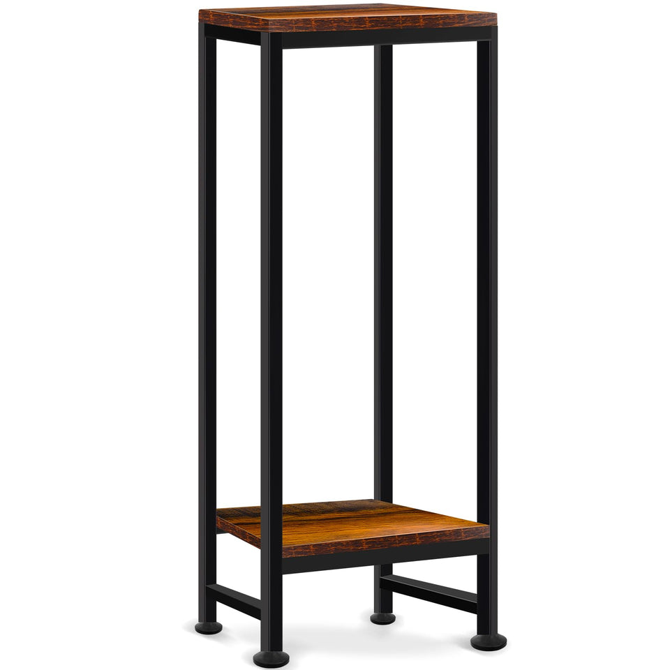 Luborn plant stand 2-tier height 31in elevates indoor plants for optimal sun exposure