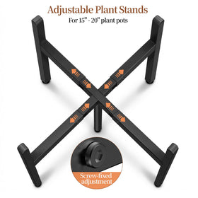 LUBORN five-legged base enhances stability for indoor and outdoor use.