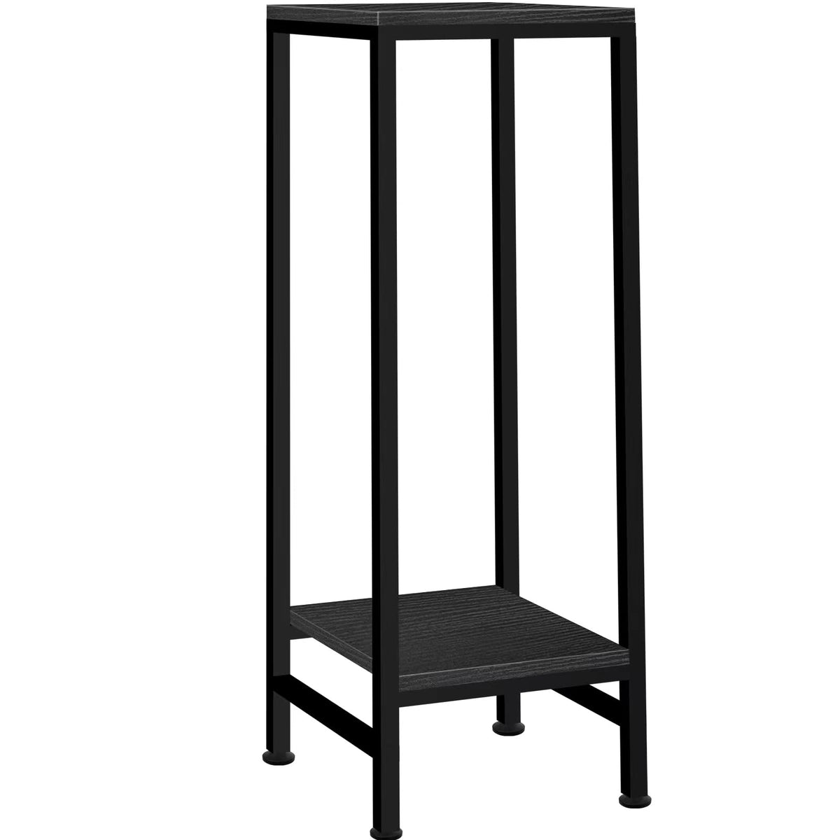 LUBORN plant stand indoor 2-tier showcases a chic corner display for greenery