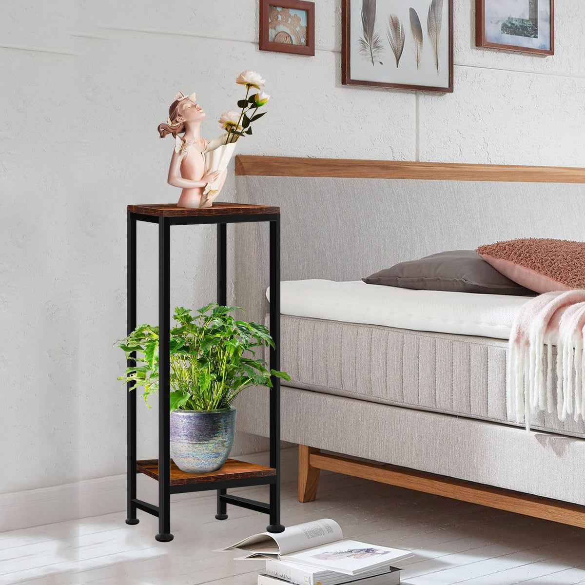 Luborn modern corner design fits living rooms, balconies, and patios