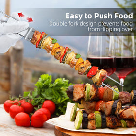 Lucalda ergonomic-handle-dots offer comfortable grip during turning.