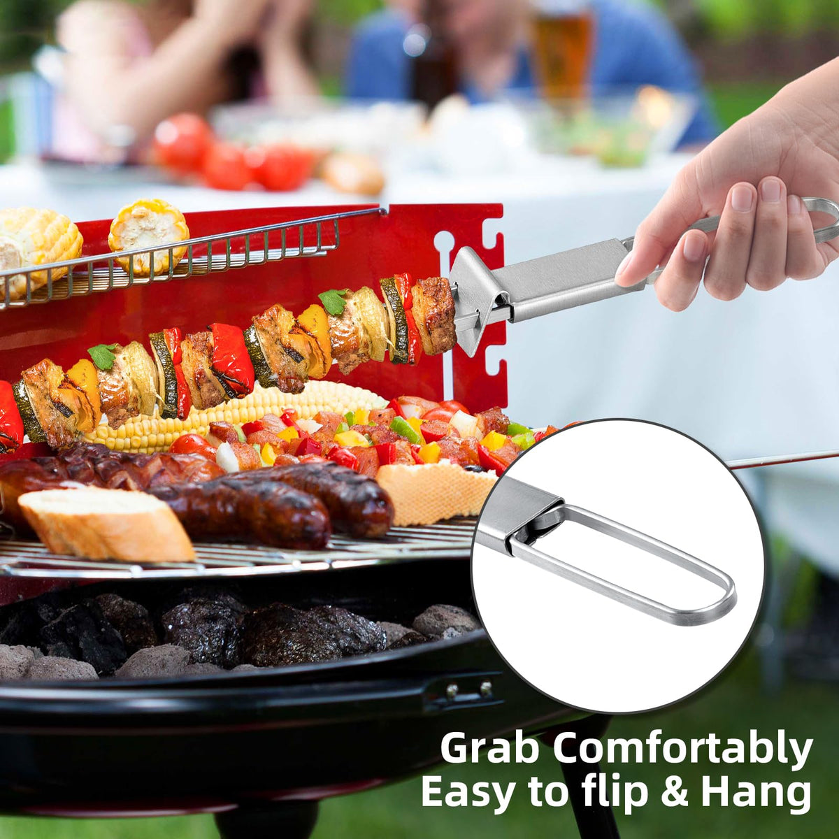 Lucalda premium stainless steel ensures heat resistance and durability.