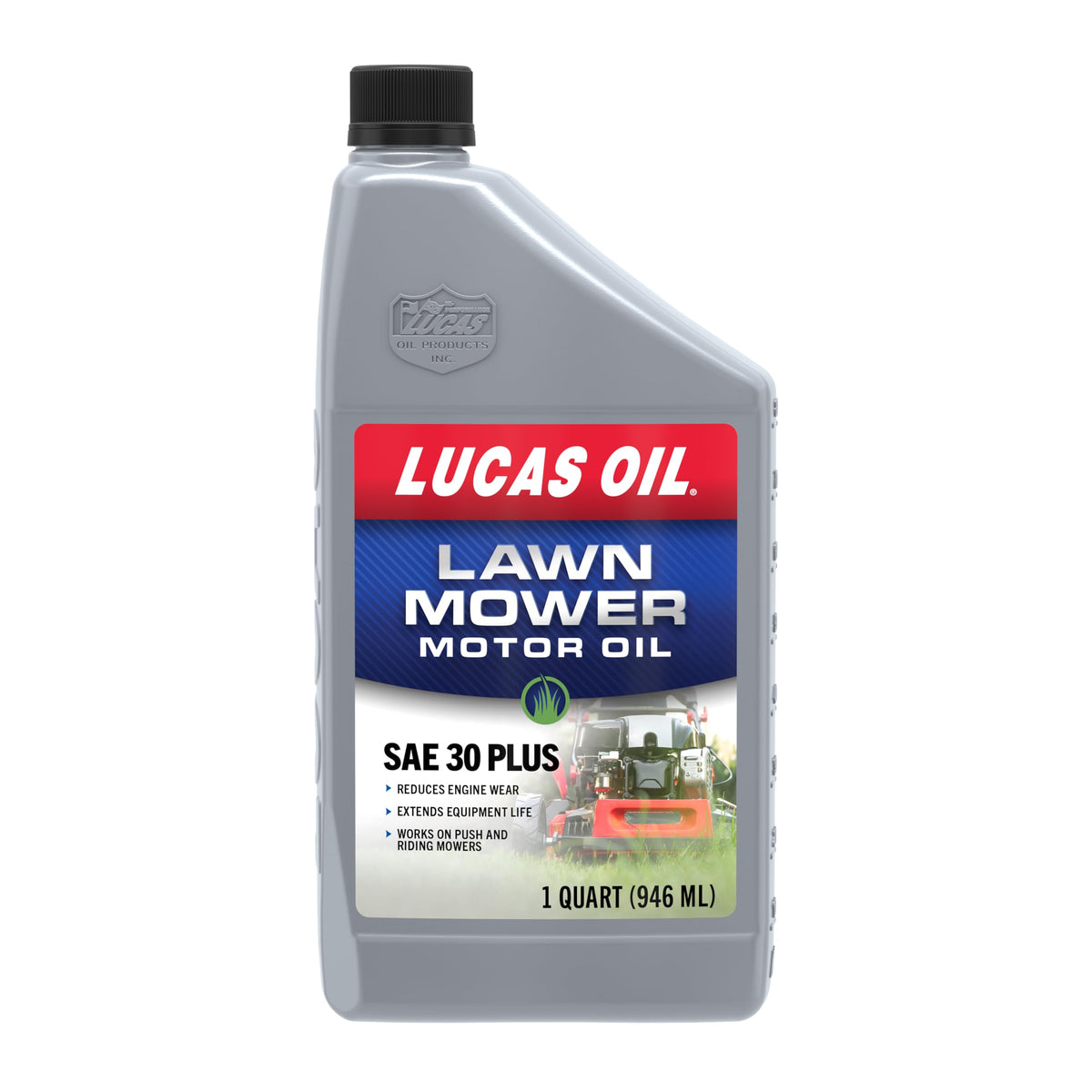 Lucas Oil 11315 lawn mower oil bottle pour for smoother starts